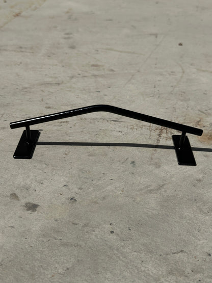 Solid steel round A-Frame rail